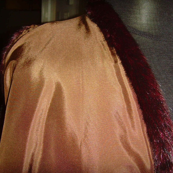 Faux Fur Mink Swing Coat/Vest - Picture 10 of 16